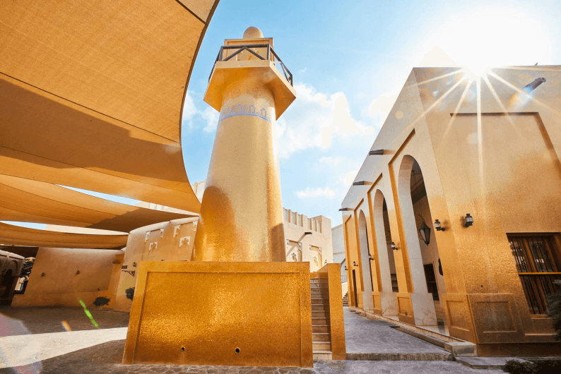 Katara Cultural Village - Gold Mosque